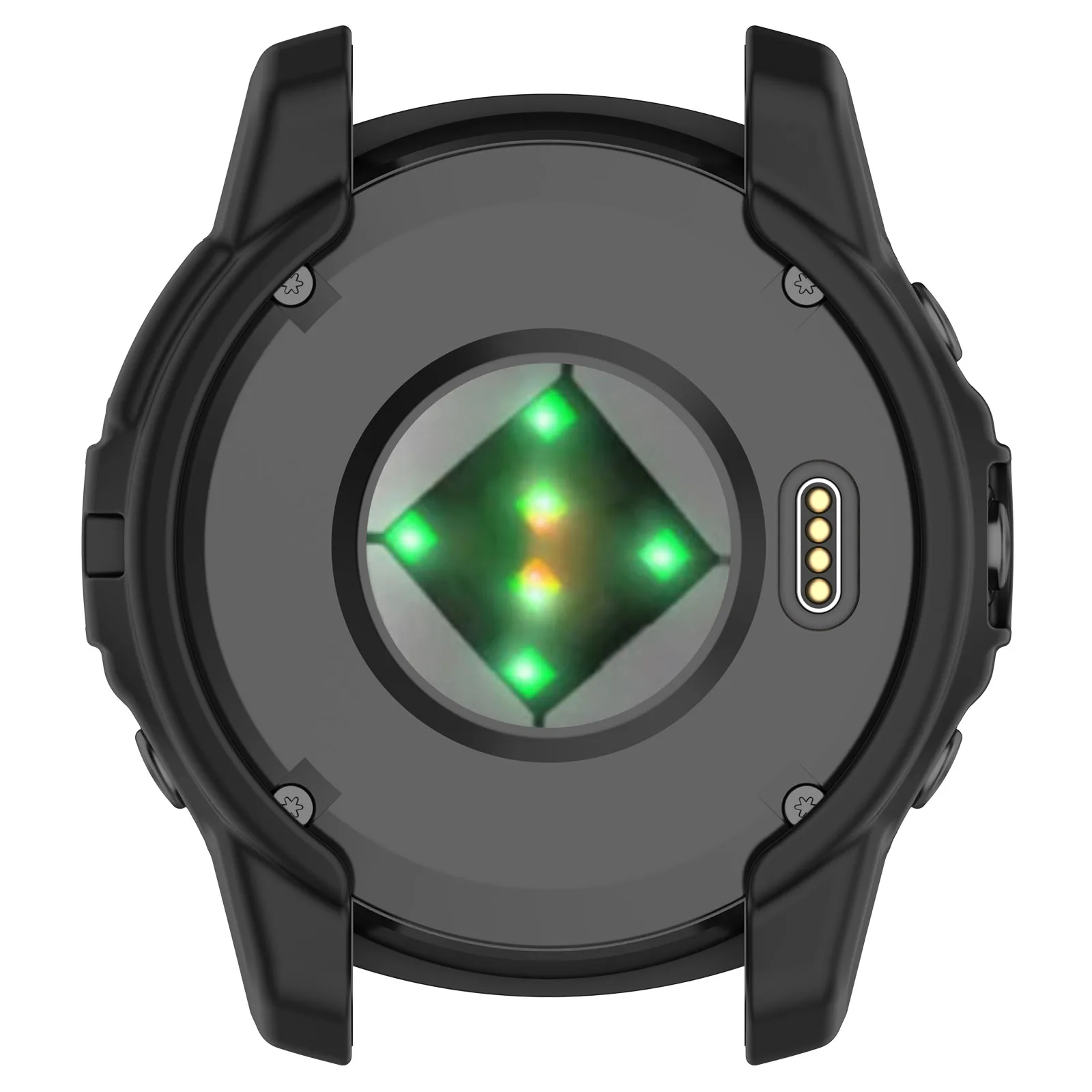 carcasa tpu garmin fenix 7 negro visión por atras