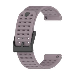 Correa de silicona para relojes garmin forerunner 255 265 vivoactive 4 venu 2 y 3 color morada
