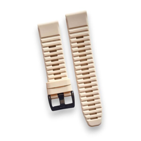 Correa de Silicona para Fenix 5x / 6x / 7x / 8 51mm / Tactix 7 / Enduro | Beige - Imagen 2