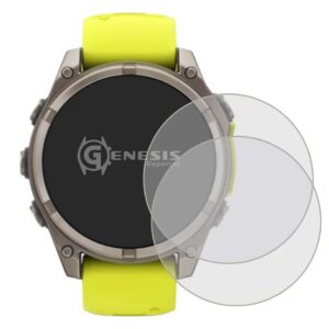 micas de vidrio templado para reloj garmin fenix 8 47mm amoled y solar
