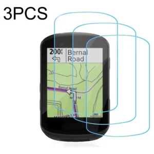 Pack 3 Micas Vidrio Templado para Garmin Edge 530 (3pcs)