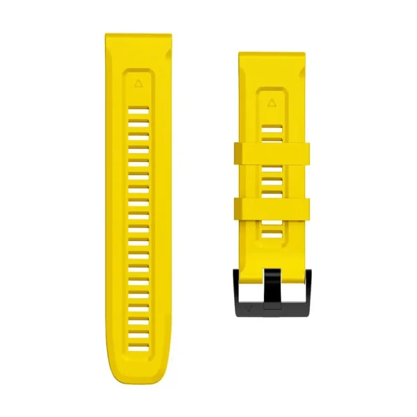 correa color amarillo para reloj garmin fenix 8 47mm fenix E 47mm forerunner 945
