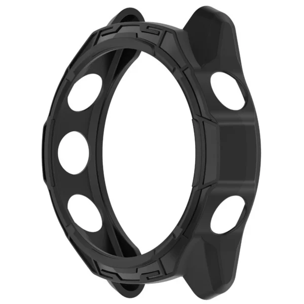 carcasa de tpu para reloj garmin forerunner 970 en color negro